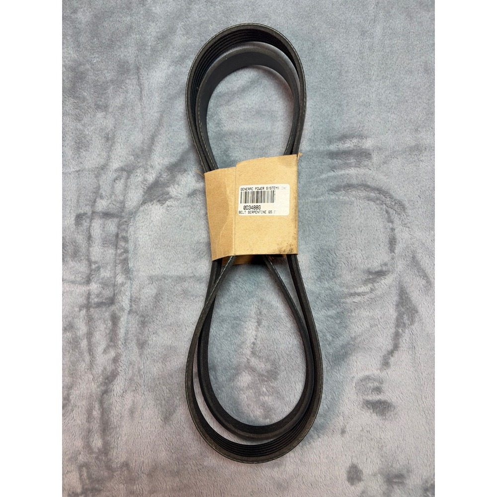 Generac Power Systems 0D3488G Serpentine Belt 65.6 Inch Black Generator Part